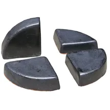 Teramico Untersetzer Füße für Blumentöpfe/Pflanzgefäße Blau Anthrazit Weiß Steinzeug glasiert -absolut frostfest- (20er, Anthrazit)