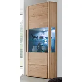 MCA Furniture Tarragona Vitrine 69x69x206cm Natur