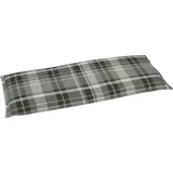 GO-DE Bankauflage 115 x 48 x 6 cm grau-kariert 1 St.