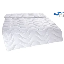 MY HOME Microfaserbettdecke MY HOME "Mailo Bettdecke 135x200 cm, 155x220 cm", weiß, B:135cm L:200cm, Obermaterial: 100% Polyester. Füllung: 100% Polyester, Bettdecken, Microfaserbettdecke, Sommer, Winter, Decke, kuschelweicher Microfaser-Feinbatist Bezug