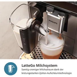 Philips 3300 Series LatteGo EP3343/50 weiß/klavierlack-schwarz