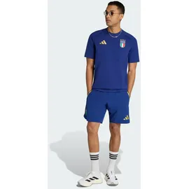 adidas Italy Tiro Travel Shorts - Victory Blue - XS