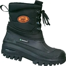 Spirale Winterstiefel Herren Schwarz/Grün 45