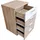 Hti-Living HTI-Line Nachtschrank Nina mit 4 Schubladen
