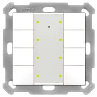 MDT Taster Plus TS 55 8-fach Reinweiß glänzend