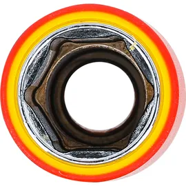 BGS VDE-Steckschlüssel-Einsatz Sechskant 12,5 mm (1/2") SW 17 mm