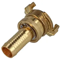 Tecuro Schnellkupplung mit 1/2 Zoll (13 mm) Stutzen für
