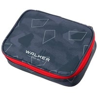 Walker Schlampermäppchen Wizzard XL grau/camouflage, 22,5 x 16,0 cm