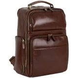 LEONHARD HEYDEN Cambridge Bus Backpack Redbrown - Einheitsgröße