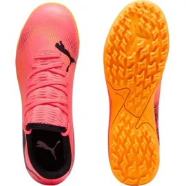 Puma Future 7 Play TT Jr. sunset glow/puma black/sun stream 37