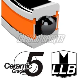 EnDURO Bearings CH 6806 Llb C3 ABEC 5 Ceramic Hybrid Lager, 30x42x7 - Silber