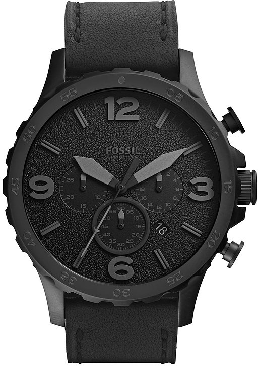 Preisvergleich Produktbild Fossil Chronograph Nate JR1354 - schwarz