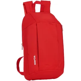 Safta Lässiger Rucksack rot