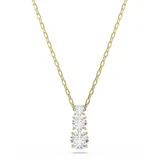 Swarovski Stilla Attract Anhänger Weiß / Vergoldet