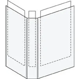 Leitz Präsentationsringbücher 2-Ringe weiß 6,3 cm DIN A4