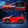 aiyaplay Kinder Elektroauto 12 V mit 2,4G Fernbedienung, Rot (1-tlg)