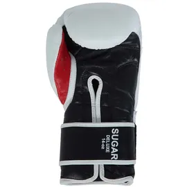 BENLEE Rocky Marciano BENLEE Boxhandschuhe aus Leder Sugar Deluxe White 18 oz