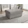sit&more Polsterhocker Moreno 90 x 43 x 60 cm Grau