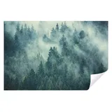 WallArena - Vlies Fototapete Wald 350x250 cm - Fototapeten - Tapeten - für Wohnzimmer Schlafzimmer - Vliestapete Wandtapete Tapete 3D Effekt- inkl. Kleister - Natur