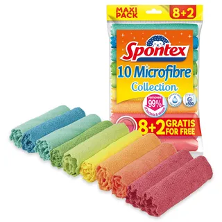 Spontex Microfibre Collection 8+2 Gratis,