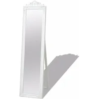 vidaXL Standspiegel 160 x 40 cm Weiß