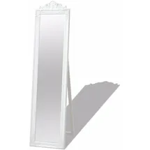 vidaXL Standspiegel 160 x 40 cm Weiß