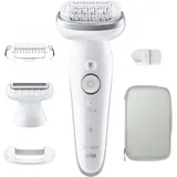 Braun Silk-épil 9 9-041 weiß/silber
