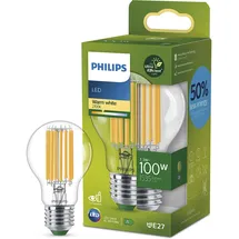 Philips LED-Lampe 7,3W E27 1535 lm warmweiß