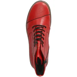 Rieker Damen Stiefelette 73504-33 rot Gr. 42