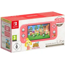 Nintendo Switch Lite - Animal Crossing: New Horizons Melinda Aloha Bundle koralle (10012365)