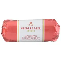 marzipan-nougat Niederegger Marzipan Schwarzbrot Überzug aus Zartbitterschokolade 48 g