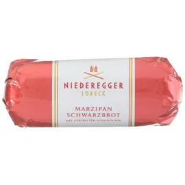marzipan-nougat Niederegger Marzipan Schwarzbrot Überzug aus Zartbitterschokolade 48 g