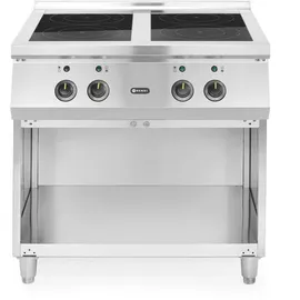 HENDI Induktionsherd 4 Kochfelder 400V/17000W 800x720x(H)854mm
