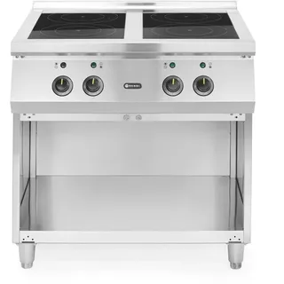 HENDI Induktionsherd 4 Kochfelder 400V/17000W 800x720x(H)854mm