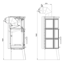 Haas + Sohn Treviso II 339.15 perl-schwarz/elfenbein