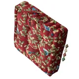 Stuhlkissen Grün Bodenkissen Schaumstoff Sitzkissen mit Griff Dickes Sitzkissen Boden Sitzkissen für Stühle Polster Sitzpolster Sofakissen 40x40 Kissenauflage Outdoor Kissen für Fensterbank(295)
