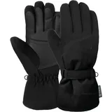 Reusch Susan Gore-TEX warme, wasserdichte, Winddichte und atmungsaktive Winterhandschuhe Fingerhandschuhe Schneehandschuhe Skihandschuhe Damen schwarz - 7.5