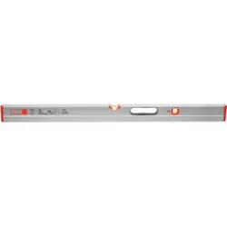 BMI Aluminium-Wasserwaage Highprecision R 1000 L.120cm Alu. 4 Kammerprofil BMI