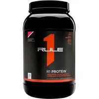 Rule1 Whey Protein Erdbeere Sahne Pulver 876 g