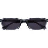 OPULIZE Die Lesebrille Unternehmen Grau Sonnen-Leser UV400 Designer Stil Herren Damen Lesehilfe S92-7 +1,00