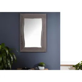 Massivmoebel24 Spiegel grau lackiert Pure Acacia 913