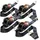 Wiltec Spanngurte Automatik 4er Set 750 daN 1,8 m x 50 mm