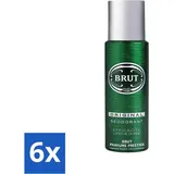 Brut Deo Spray Original Brut 200 ml - Vorteilspack - 6 Stücke