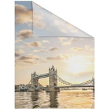 Lichtblick Fensterfolie Tower Bridge - Orange 100 x 130 cm (B x L)