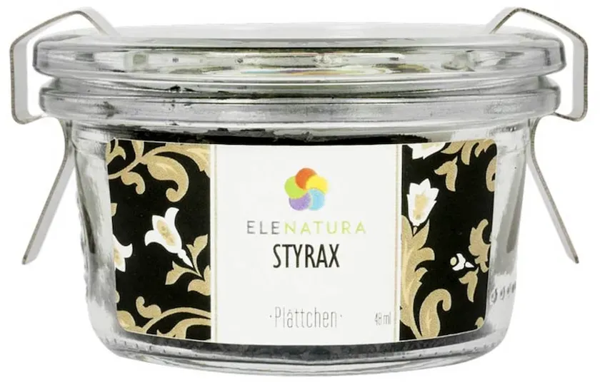 Elenatura Einzelräucherwerk - Styrax Plättchen 48ml Raumdüfte