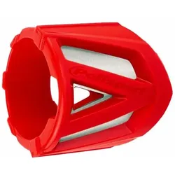 POLISPORT Langer roter Schalldämpferschutz, rot