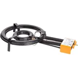 Paella World Paella World, Gasgrill, 2-Ring-Gasbrenner, Ø 40 cm, 14,4 kW, mit Zündsicherung (14.40 kW)