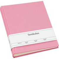Semikolon Classic Medium Fotoalbum Pink 80 Blätter Hardcover-Bindung