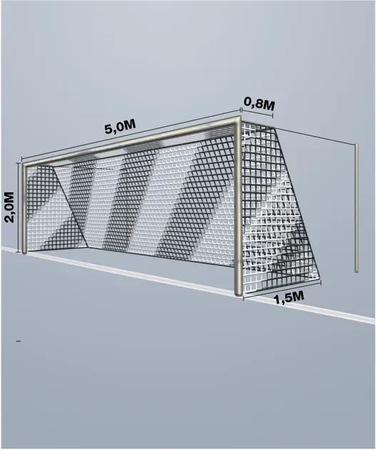 Cawila Tornetz 5,00x2,00m | Tiefe 0,8x1,5m