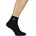 UNISEX QUARTER PLAIN SOCKS Kurzsocken 3er Pack Schwarz 35-38